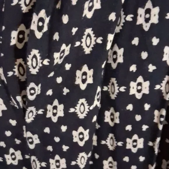 Angie Floral Black Backless Boho Jumpsuit Size Small - Picture 3 of 6